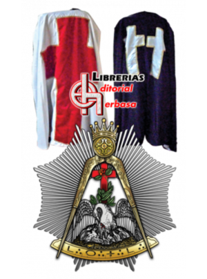 Capa grado 18° Caballero Rosacruz